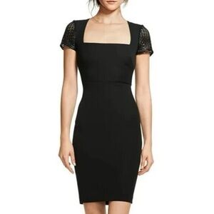 Roland Mouret for Banana Republic Womens Black Dress Size 12 Preppy Party